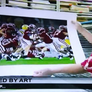Inspired By Art (WVUA 23 Interview with Rick Featured on Crimson Tide Kickoff 10/9/21)