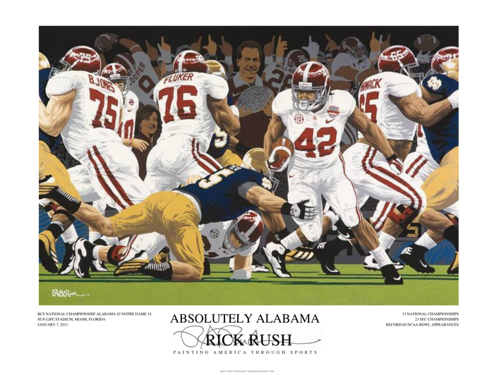 Absolutely Alabama by Rick Rush